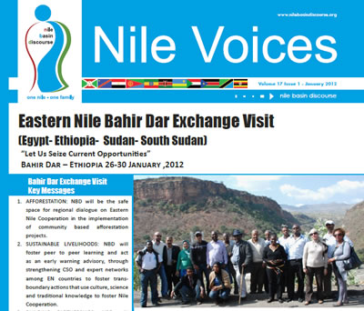 Eastern Nile Bahir Dar Exchange Visit (Egypt- Ethiopia- Sudan- South Sudan) - Nile Voices: Volume 17 | Issue 1